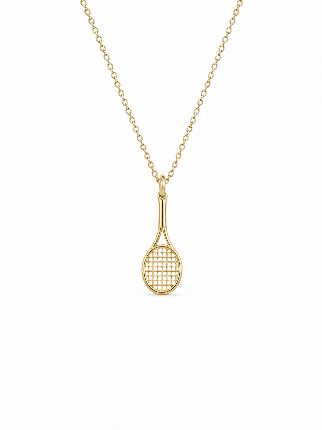 Raqueta de Tenis en Oro 18k