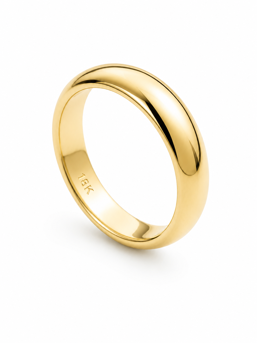 Argolla Inglesa en Oro 18k