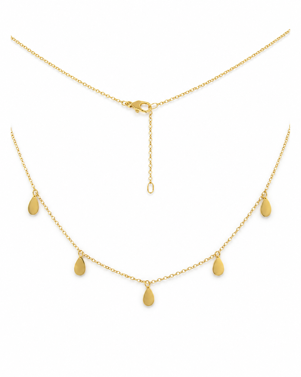 Collar Gotas de Oro