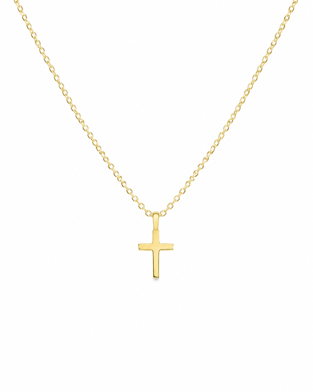 Cruz Católica Oro 18k 15mm