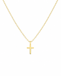 Cruz Católica Oro 18k 15mm