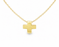 Cruz Católica Oro 18k 9mm