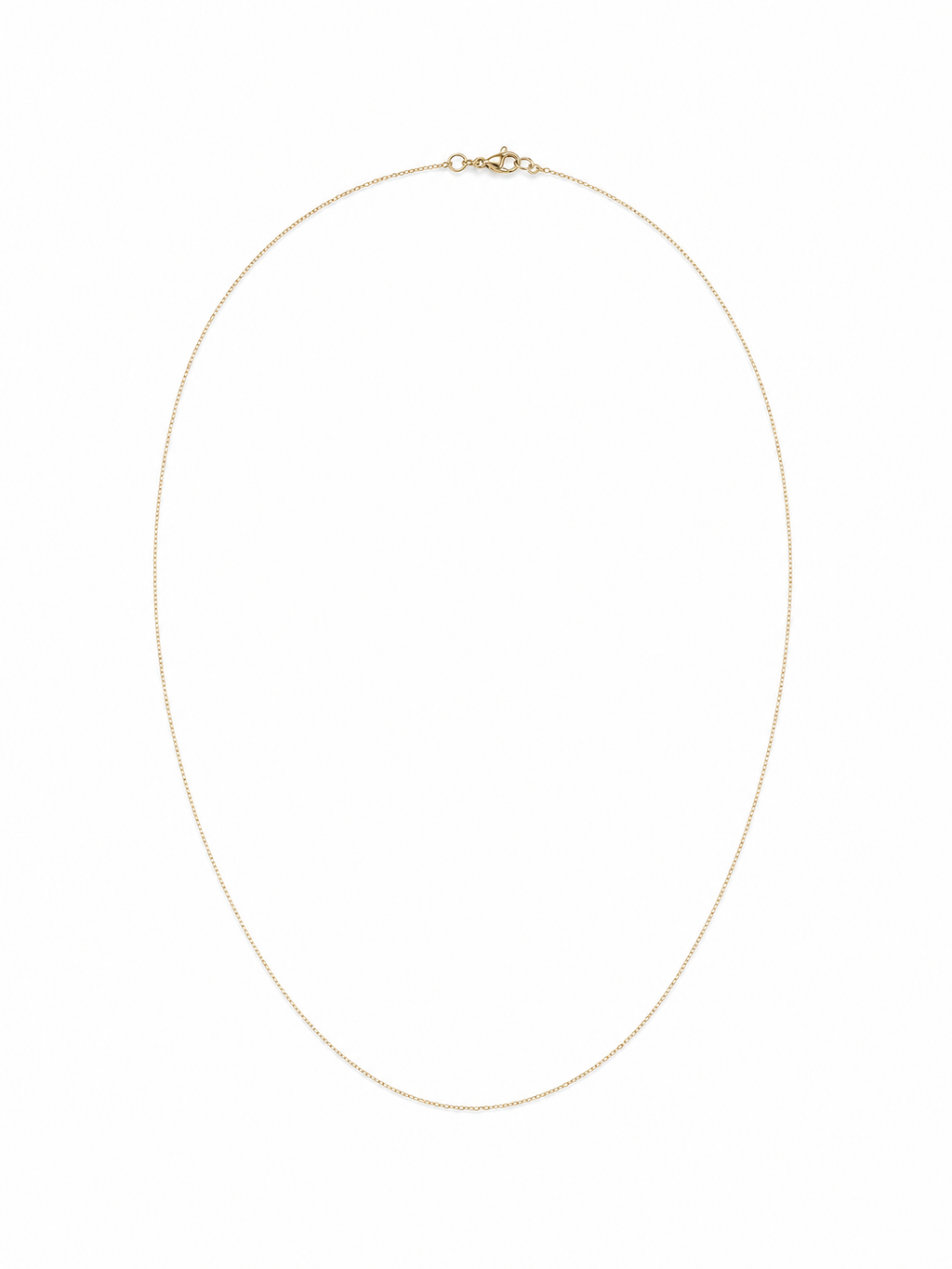Cadena Forzatina Oro 18k calibre 0.25 de 45cm