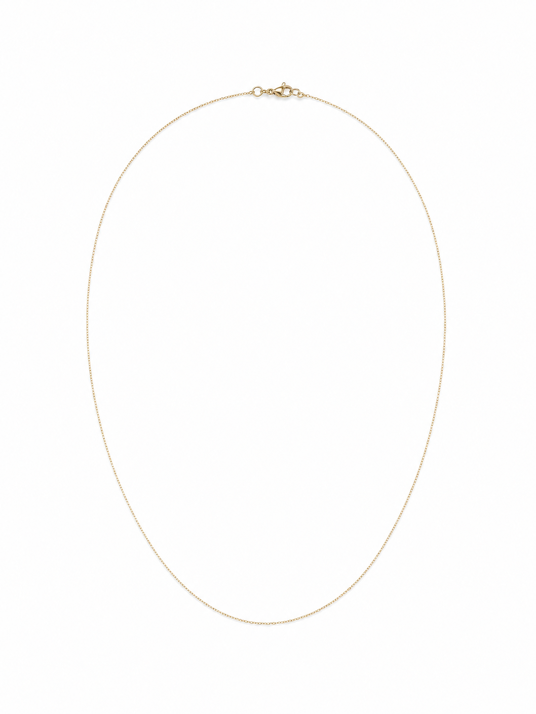 Cadena Forzatina Oro 18k calibre 0.25 de 45cm