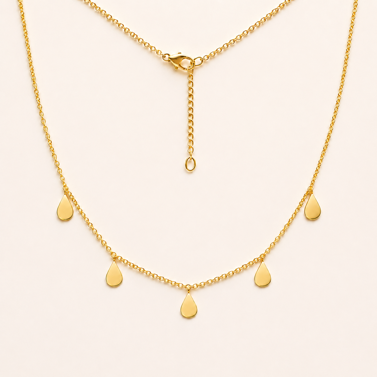Collar Gotas de Oro