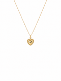 Dije Corazón Mexicano en Oro 18K